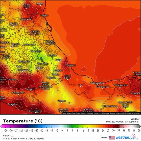 INFORME METEOROLÓGICO ESTADO DE VERACRUZ