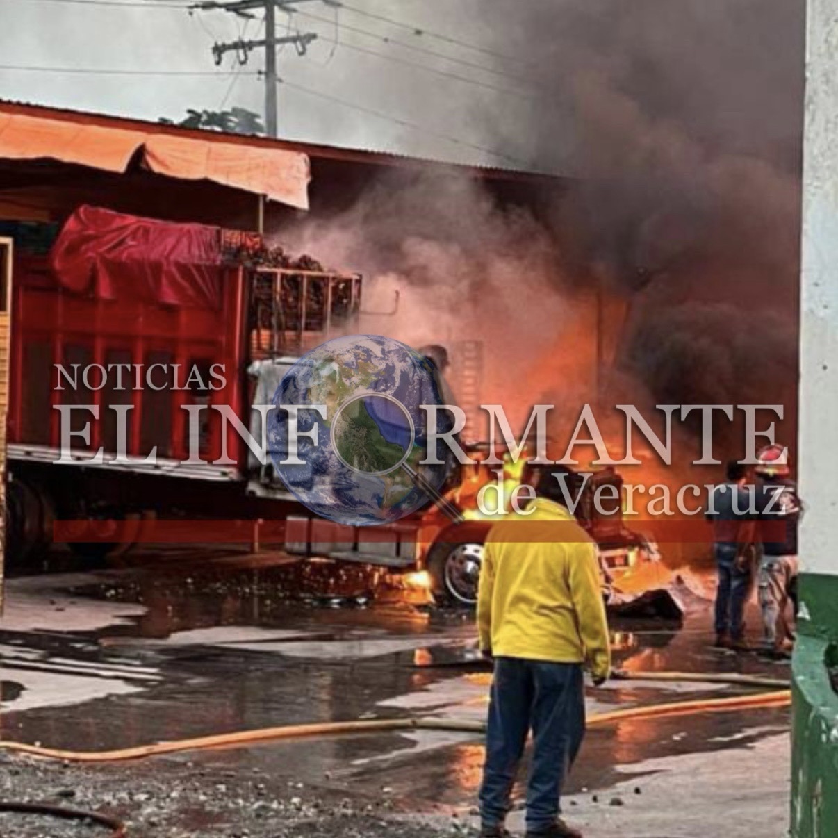 INCENDIO EN EMPACADORA DE LIMÓN PUDO SER PROVOCADO;ENCUENTRAN BOMBAS MOLOTOV