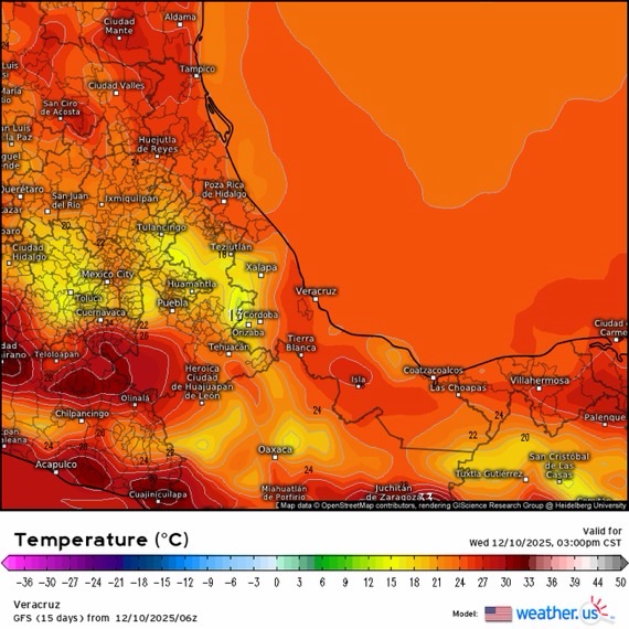 INFORME METEOROLÓGICO ESTADO DE VERACRUZ