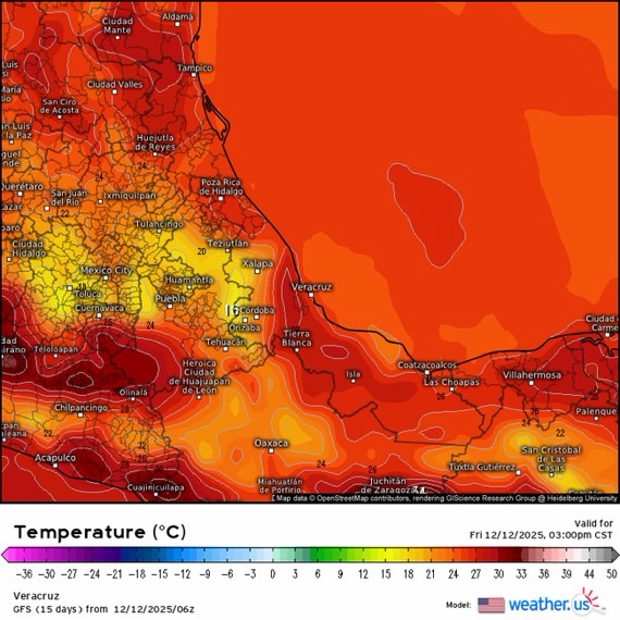 INFORME METEOROLÓGICO ESTADO DE VERACRUZ