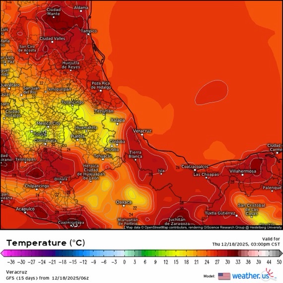 INFORME METEOROLÓGICO ESTADO DE VERACRUZ