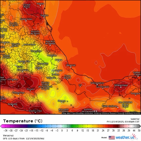 INFORME METEOROLÓGICO ESTADO DE VERACRUZ