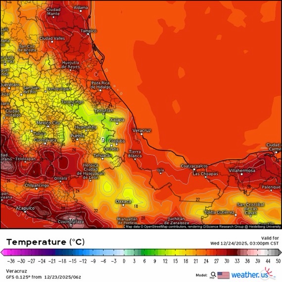 INFORME METEOROLÓGICO ESTADO DE VERACRUZ