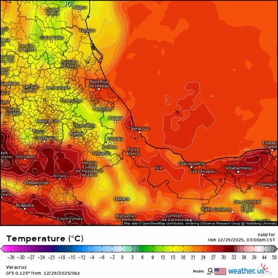 INFORME METEOROLÓGICO ESTADO DE VERACRUZ