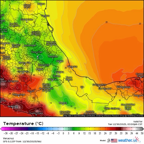 INFORME METEOROLÓGICO ESTADO DE VERACRUZ