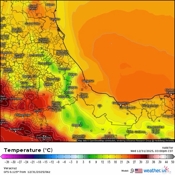 INFORME METEOROLÓGICO ESTADO DE VERACRUZ