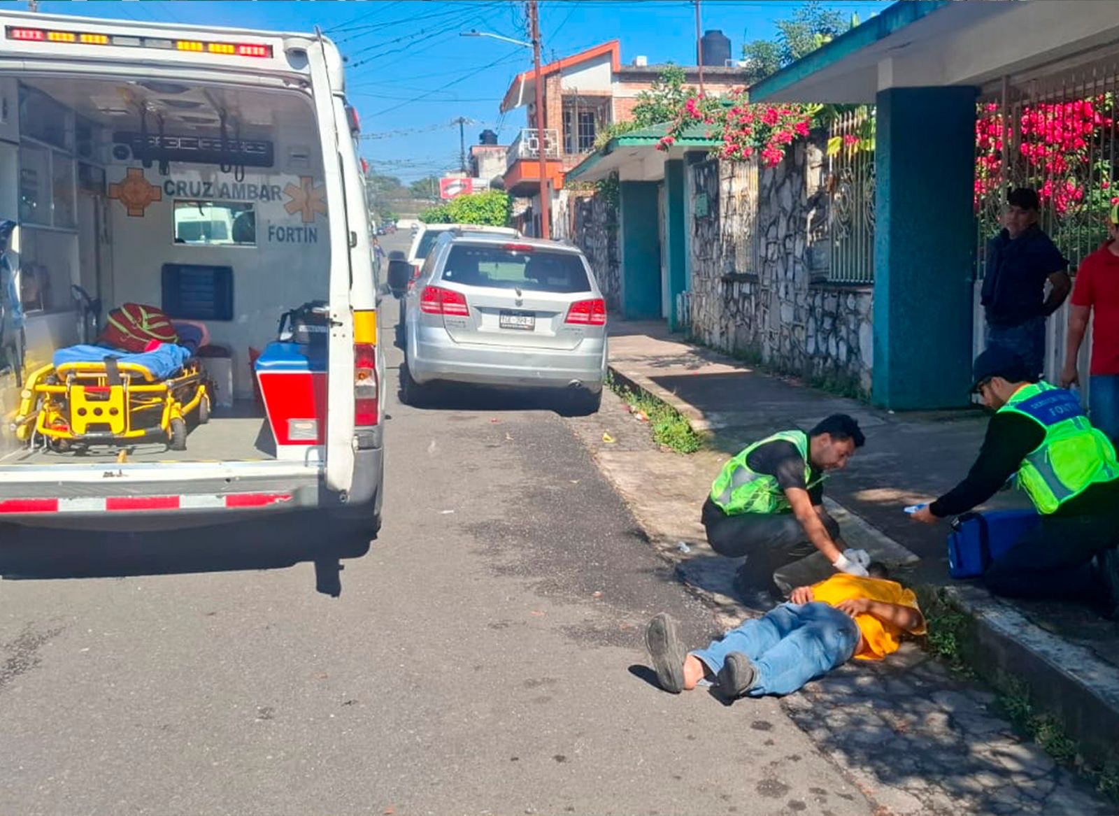 Protección Civil Fortín brinda atención prehospitalaria