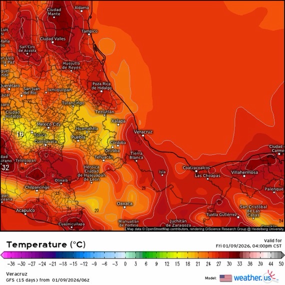 INFORME METEOROLÓGICO ESTADO DE VERACRUZ