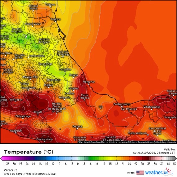 INFORME METEOROLÓGICO ESTADO DE VERACRUZ