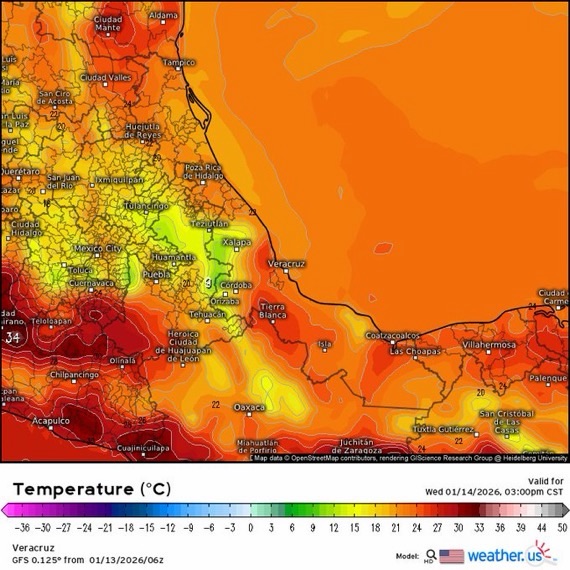 INFORME METEOROLÓGICO ESTADO DE VERACRUZ