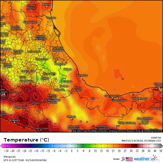 INFORME METEOROLÓGICO ESTADO DE VERACRUZ