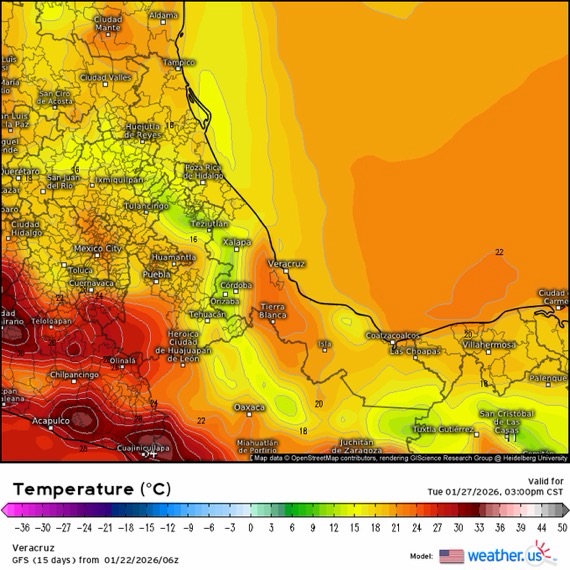 INFORME METEOROLÓGICO ESTADO DE VERACRUZ