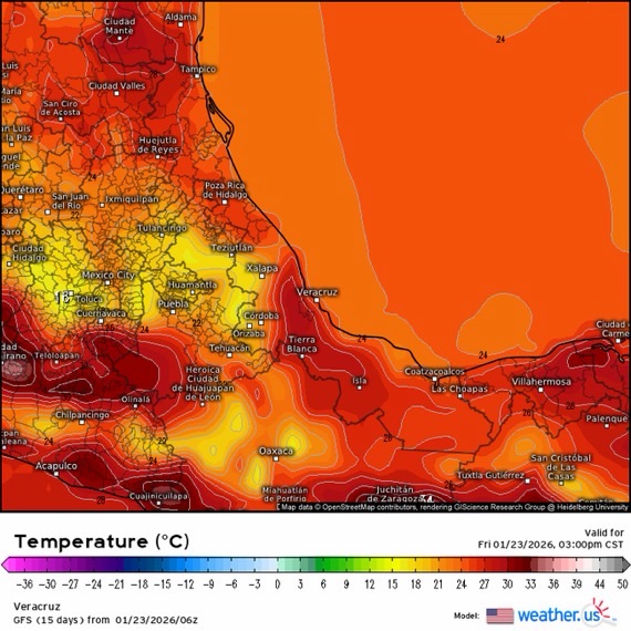 INFORME METEOROLÓGICO ESTADO DE VERACRUZ