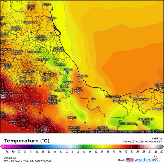 INFORME METEOROLÓGICO ESTADO DE VERACRUZ