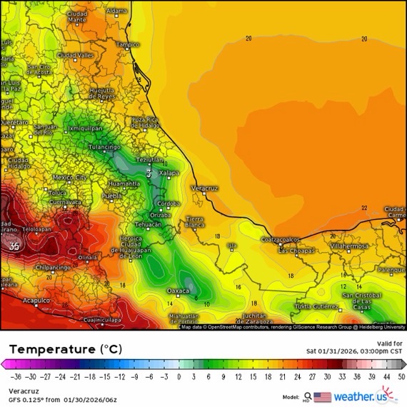 INFORME METEOROLÓGICO ESTADO DE VERACRUZ