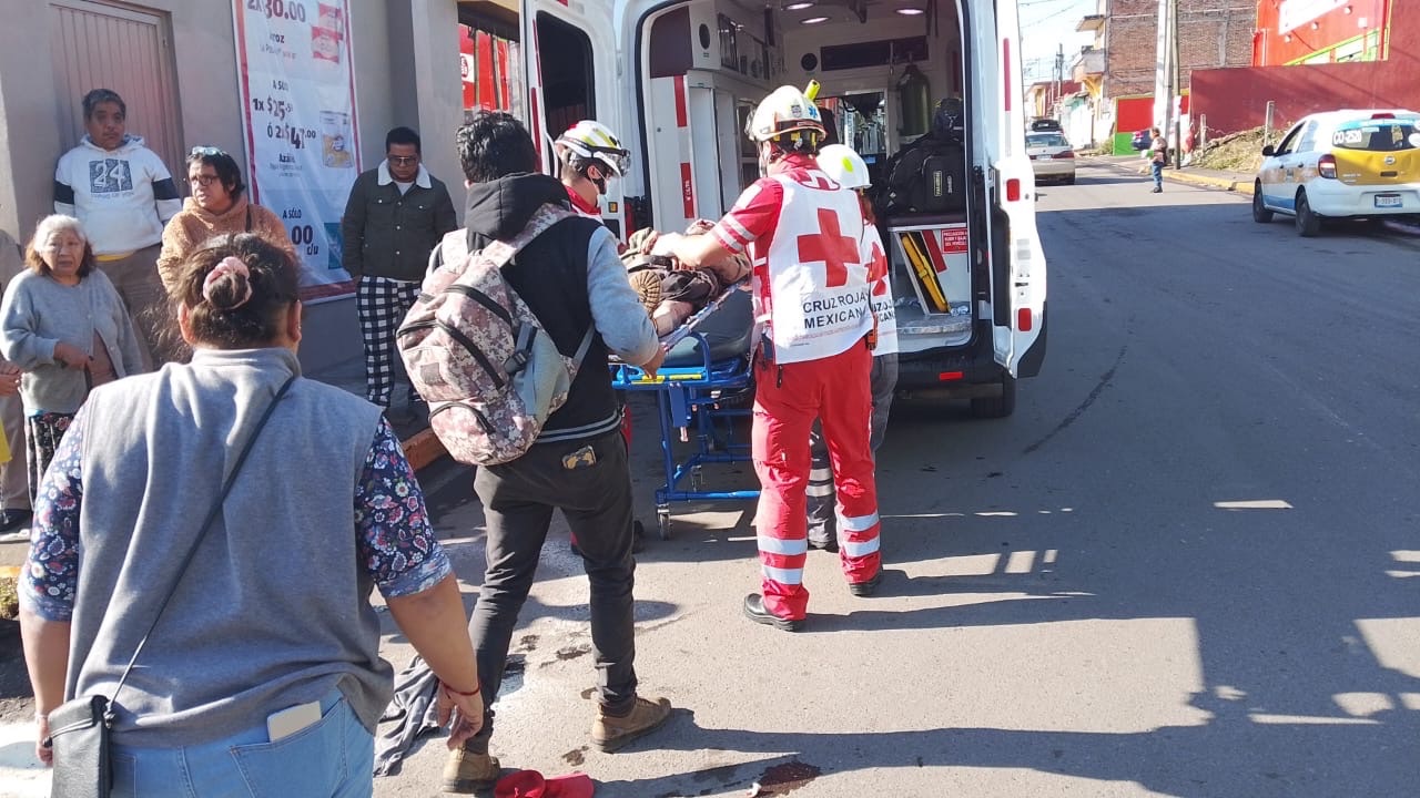 GRAVE ADULTO MAYOR ATROPELLADO POR UNIDAD QUE SE DIO A LA FUGA