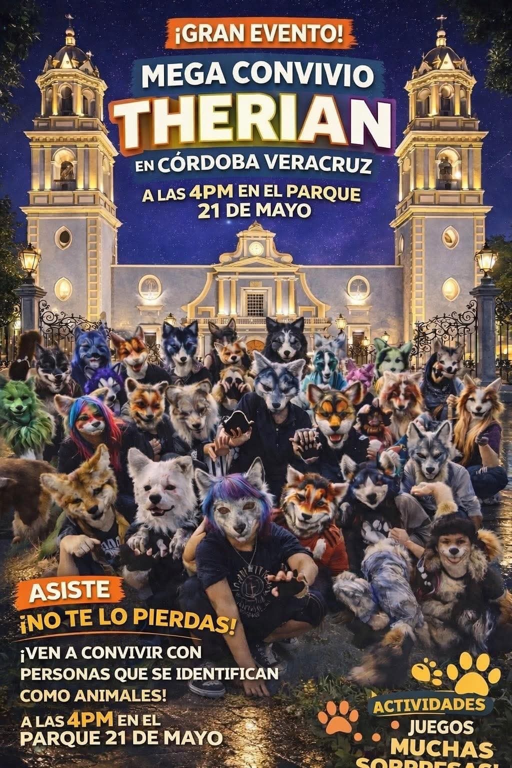 COMUNIDAD THERIAN CONVOCA A REUNIÓN EN EL PARQUE 21 DE MAYO