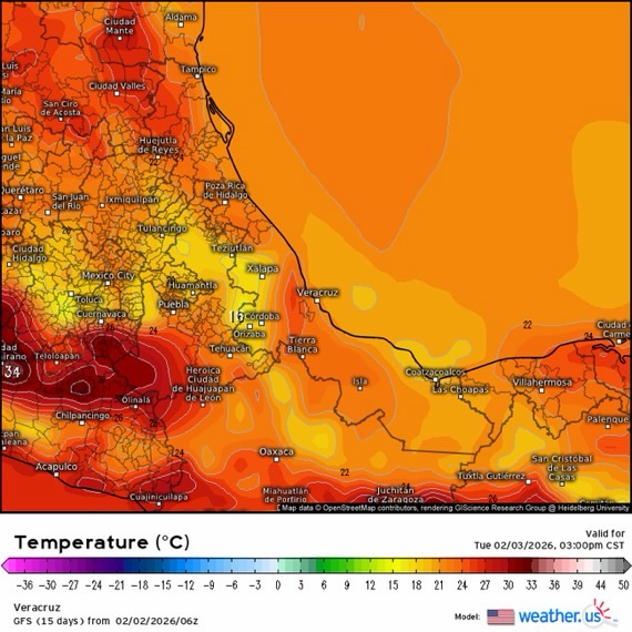 INFORME METEOROLÓGICO ESTADO DE VERACRUZ
