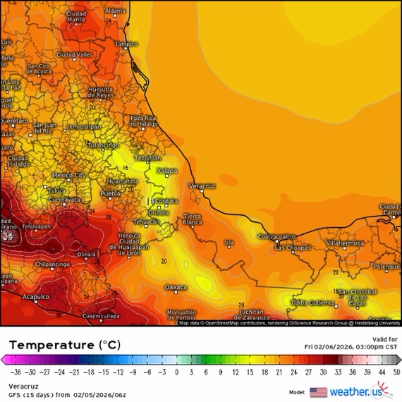 INFORME METEOROLÓGICO ESTADO DE VERACRUZ