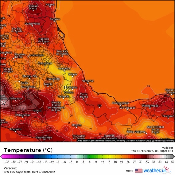 INFORME METEOROLÓGICO ESTADO DE VERACRUZ