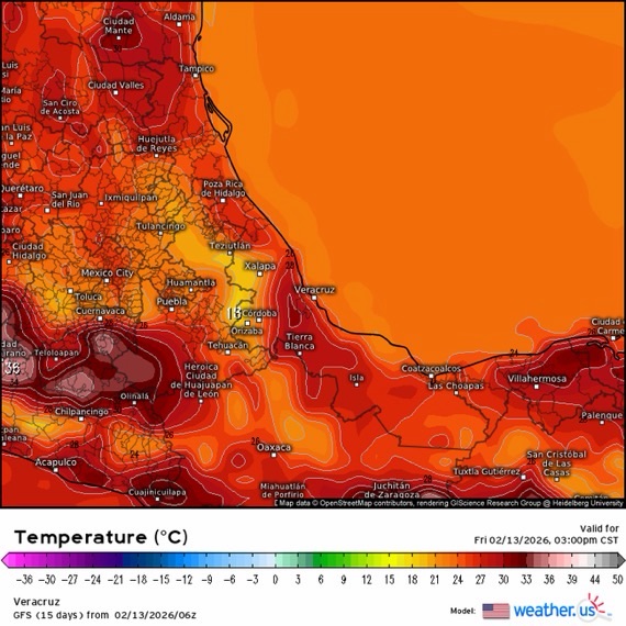 INFORME METEOROLÓGICO ESTADO DE VERACRUZ