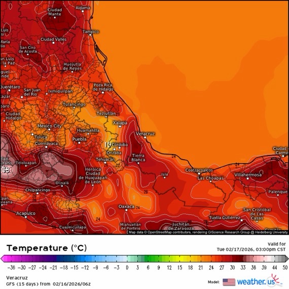 INFORME METEOROLÓGICO ESTADO DE VERACRUZ