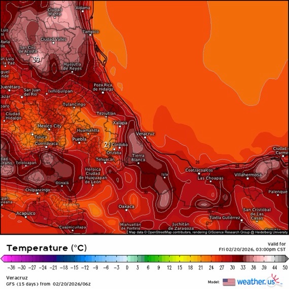 INFORME METEOROLÓGICO ESTADO DE VERACRUZ