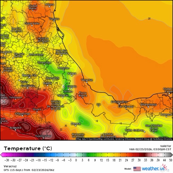 INFORME METEOROLÓGICO ESTADO DE VERACRUZ