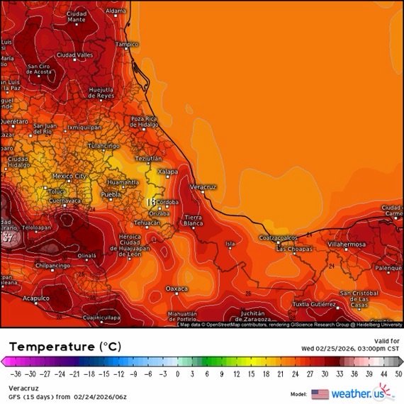 INFORME METEOROLÓGICO ESTADO DE VERACRUZ