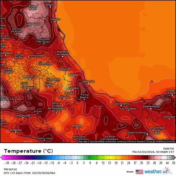 INFORME METEOROLÓGICO ESTADO DE VERACRUZ