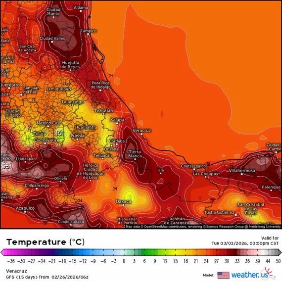 INFORME METEOROLÓGICO ESTADO DE VERACRUZ