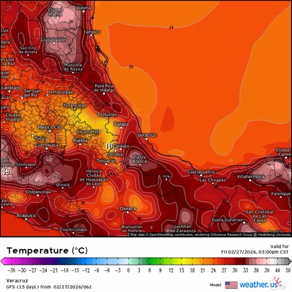 INFORME METEOROLÓGICO ESTADO DE VERACRUZ
