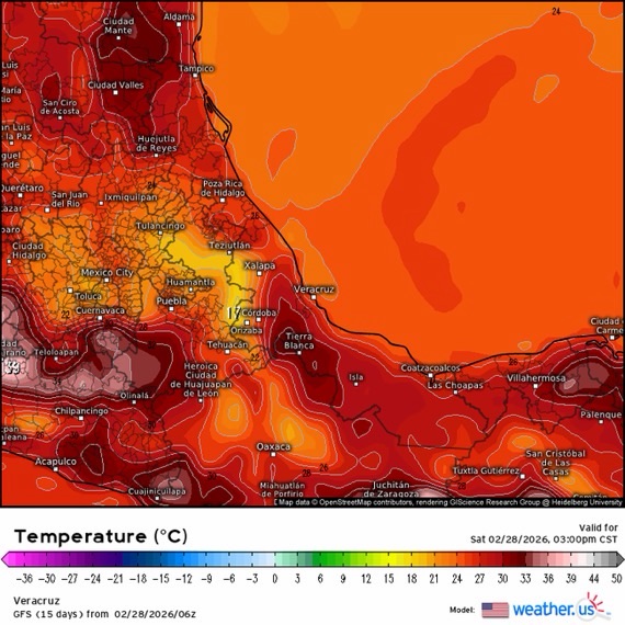 INFORME METEOROLÓGICO ESTADO DE VERACRUZ