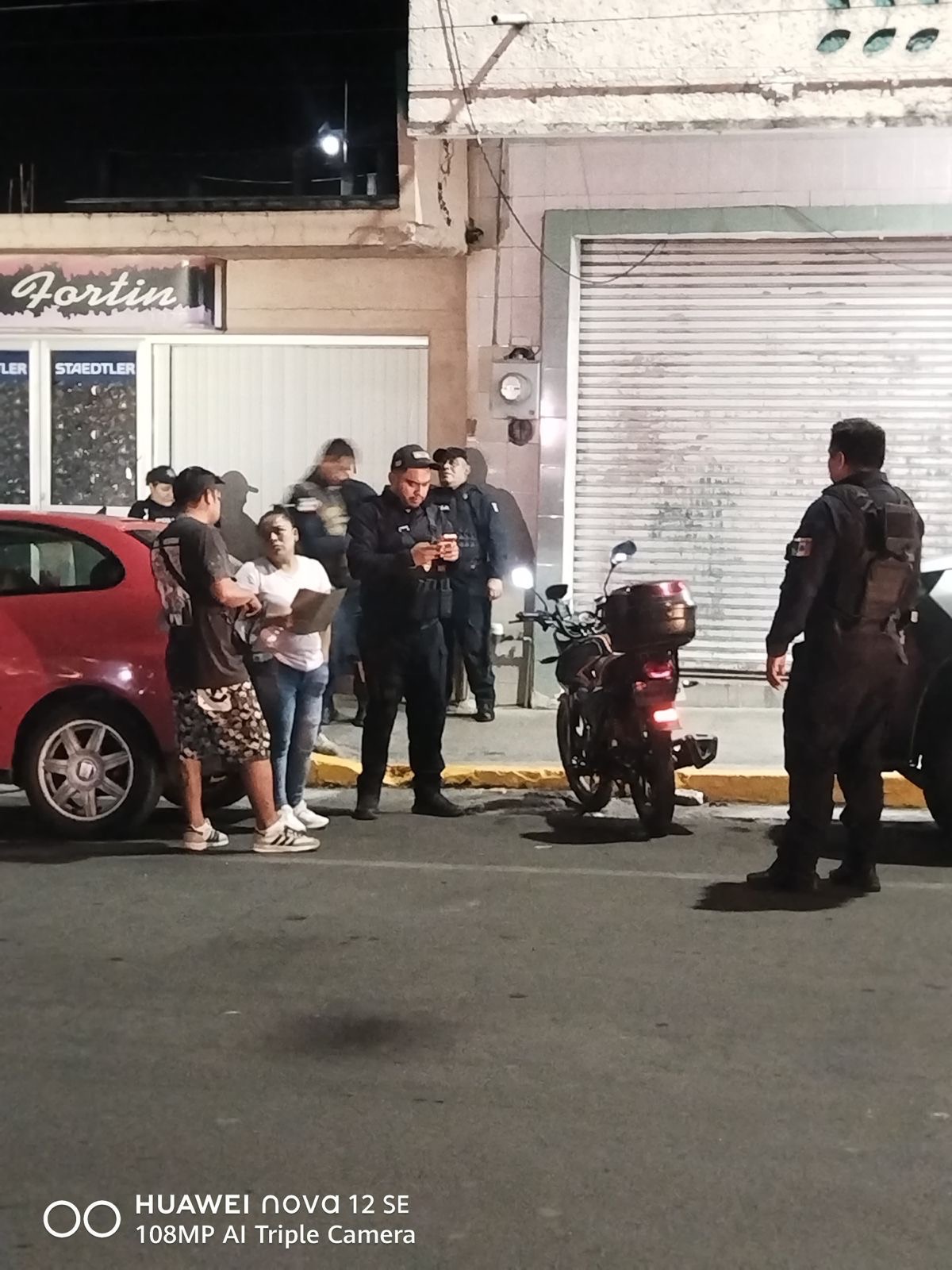Policía Municipal de Fortín recupera motocicleta robada