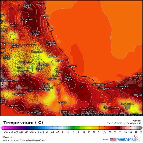 INFORME METEOROLÓGICO ESTADO DE VERACRUZ