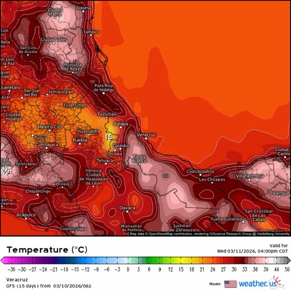 INFORME METEOROLÓGICO ESTADO DE VERACRUZ
