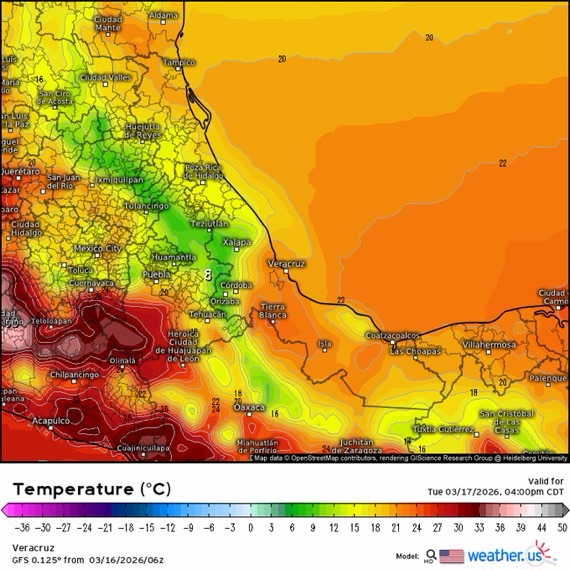 INFORME METEOROLÓGICO ESTADO DE VERACRUZ