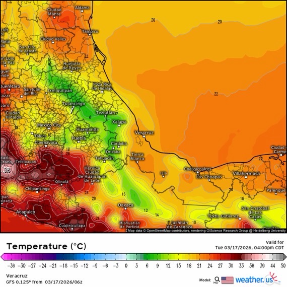 INFORME METEOROLÓGICO ESTADO DE VERACRUZ