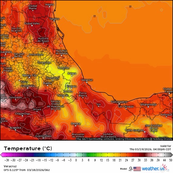 INFORME METEOROLÓGICO ESTADO DE VERACRUZ