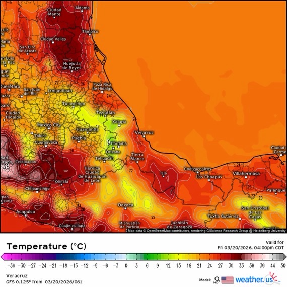 INFORME METEOROLÓGICO ESTADO DE VERACRUZ