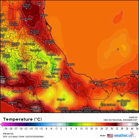 INFORME METEOROLÓGICO ESTADO DE VERACRUZ