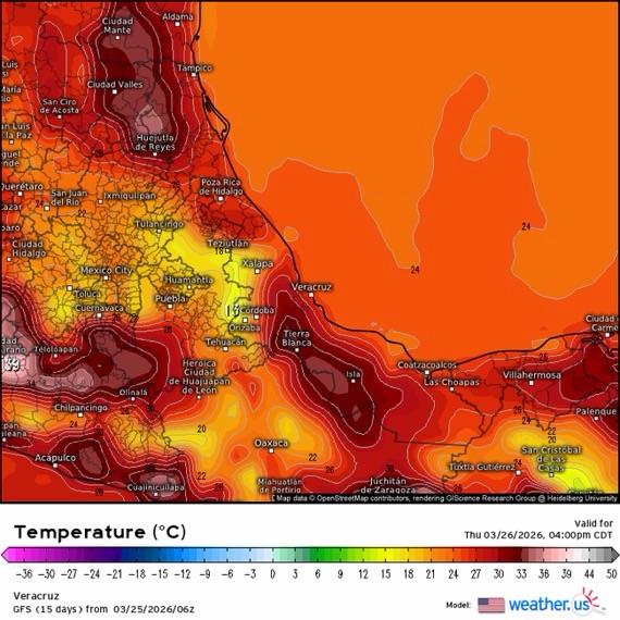 INFORME METEOROLÓGICO ESTADO DE VERACRUZ