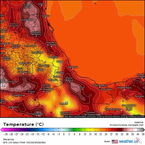 INFORME METEOROLÓGICO ESTADO DE VERACRUZ