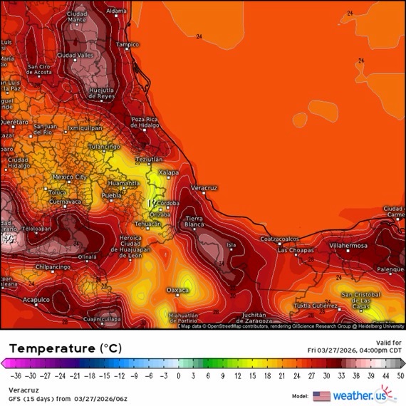 INFORME METEOROLÓGICO ESTADO DE VERACRUZ