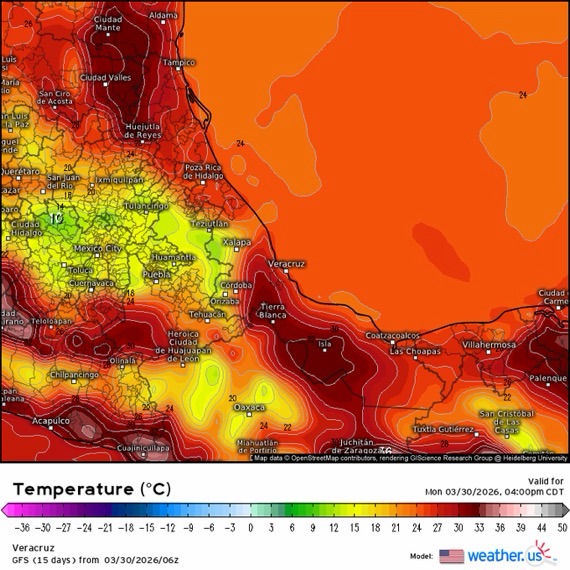 INFORME METEOROLÓGICO ESTADO DE VERACRUZ