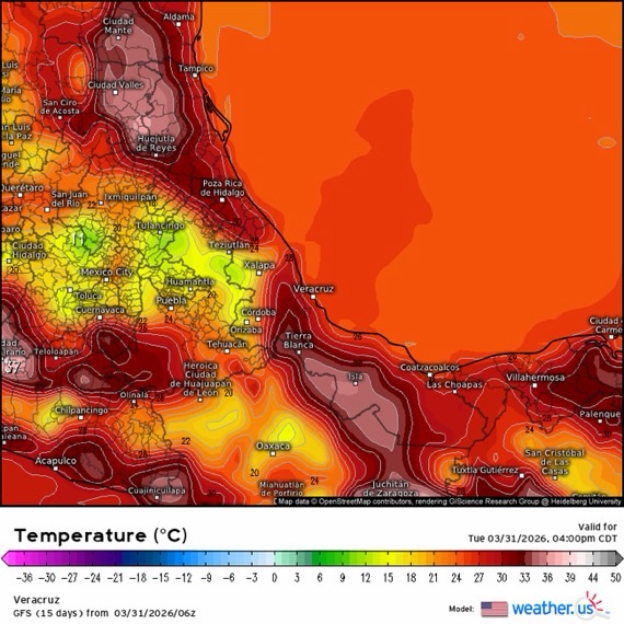 INFORME METEOROLÓGICO ESTADO DE VERACRUZ