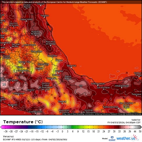 INFORME METEOROLÓGICO ESTADO DE VERACRUZ