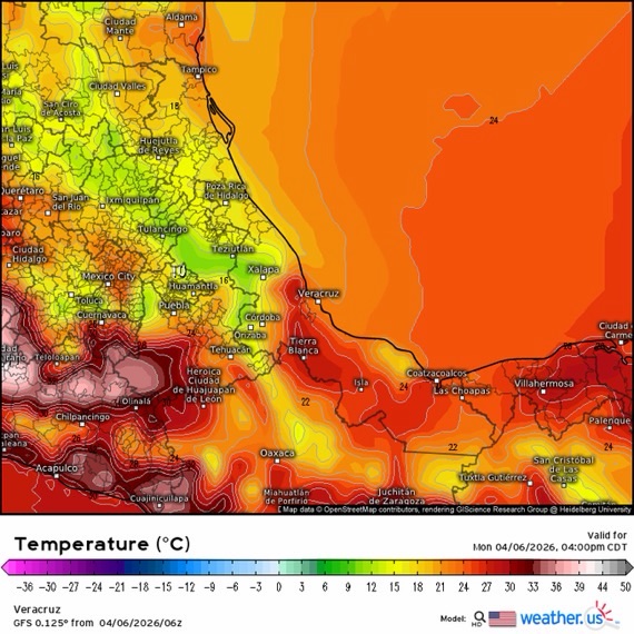 INFORME METEOROLÓGICO ESTADO DE VERACRUZ