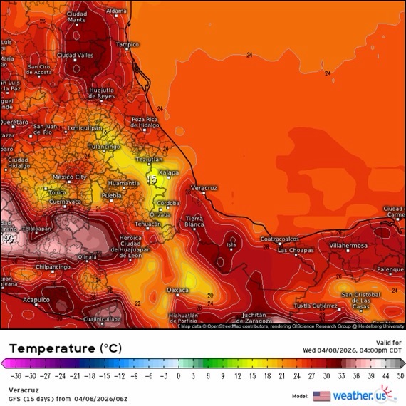 INFORME METEOROLÓGICO ESTADO DE VERACRUZ