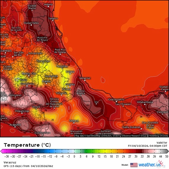 INFORME METEOROLÓGICO ESTADO DE VERACRUZ